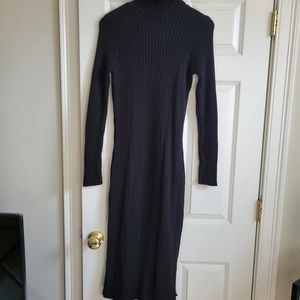 Turtleneck black sweater dress size medium